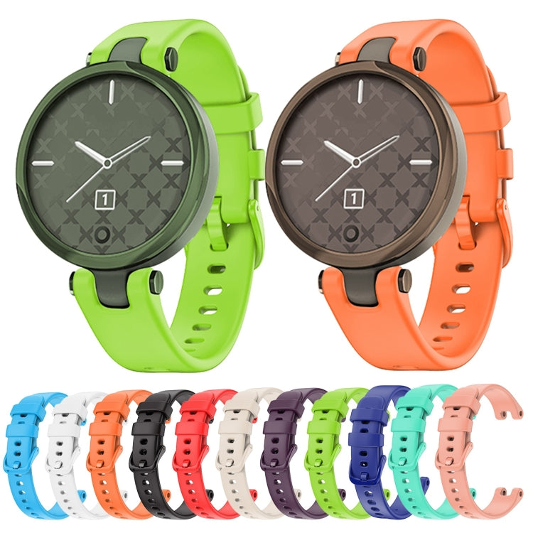 For Garmin Lily Silicone Watch Band(Orange) by buy2fix
