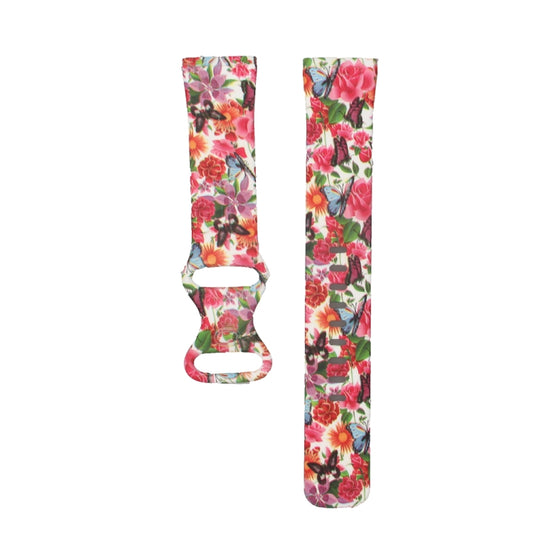 For Fitbit Versa 3 Printing Watch Band, Size:L(K) by buy2fix