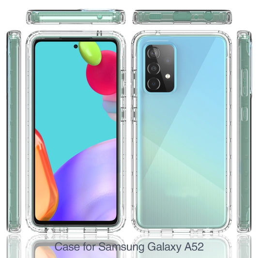 For Samsung Galaxy A52 5G / 4G Shockproof Highly Transparent PC+TPU Protective Case by buy2fix