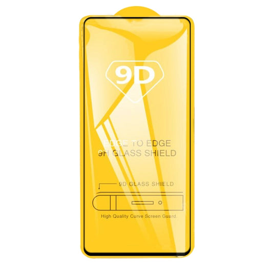 For Samsung Galaxy F62 9D Full Glue Full Screen Tempered Glass Film by buy2fix
