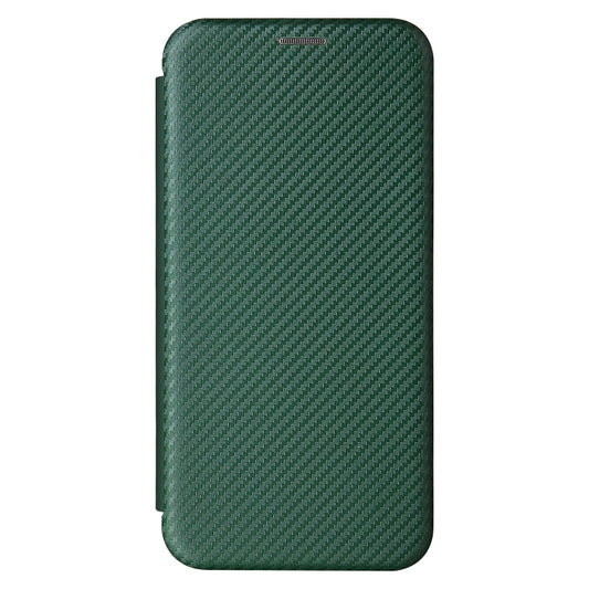 For Xiaomi Redmi Note 10 Pro Carbon Fiber Texture Horizontal Flip TPU + PC + PU Leather Case with Card Slot(Green) by buy2fix