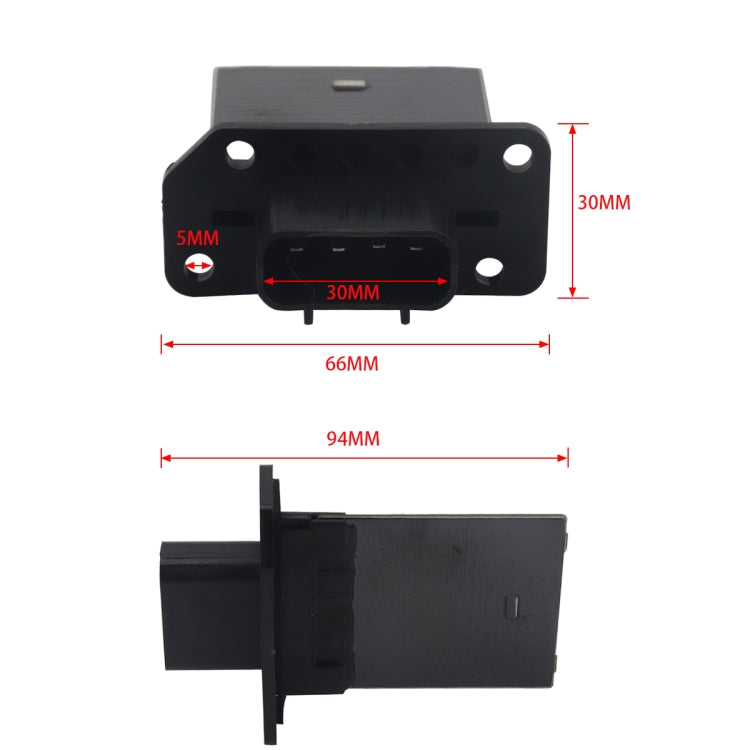 A5230 Car Blower Motor Resistor AC Blower Control Modul 3F2Z18591AA for Ford by buy2fix