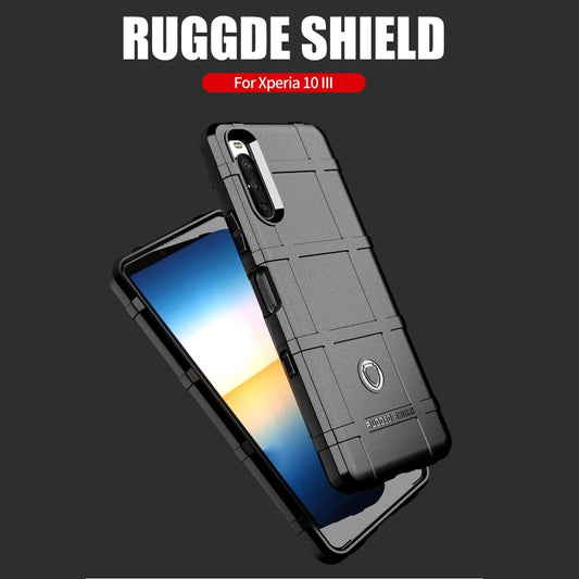 For Sony Xperia 10 III Full Coverage Shockproof TPU Case(Green) by buy2fix