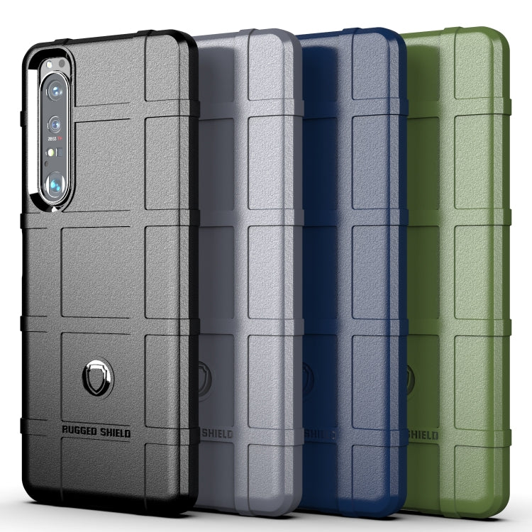 For Sony Xperia 1 III Full Coverage Shockproof TPU Case(Green) by buy2fix