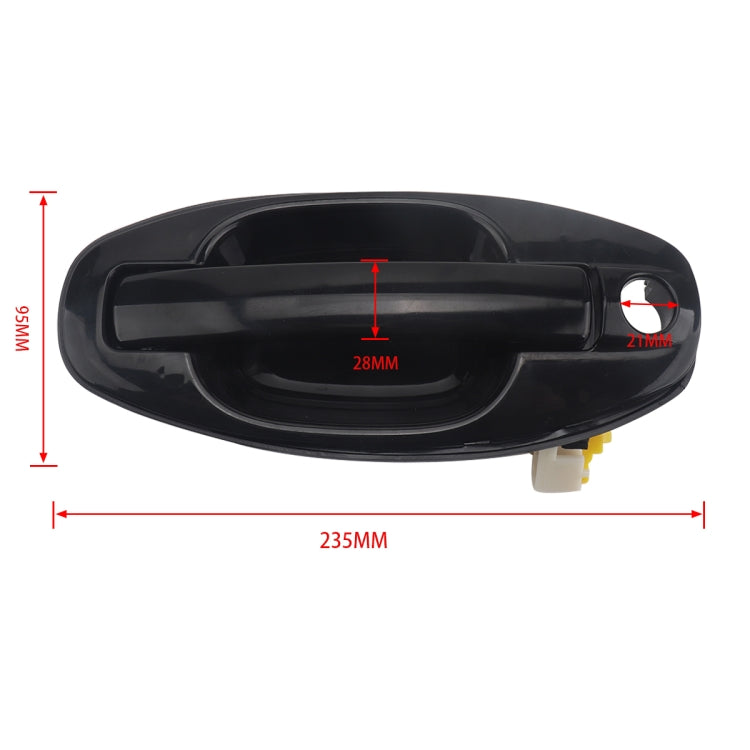 4 PCS A5875 Car Outside Door Handle 8265/6026000 for Hyundai Santa Fe 2001-2006 by buy2fix