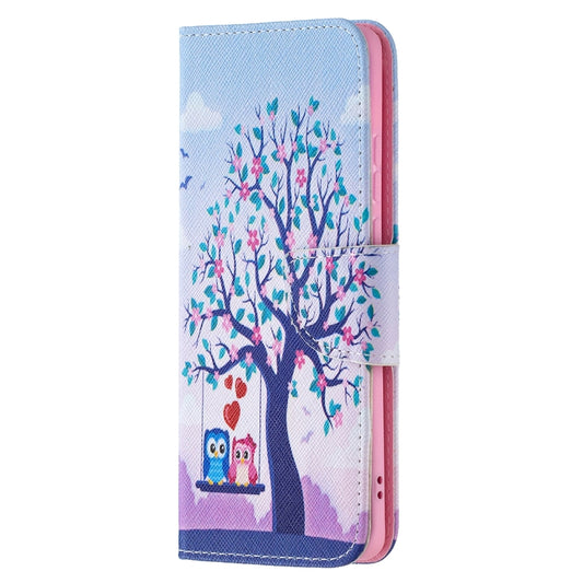 For Huawei P50 Pro Colored Drawing Pattern Horizontal Flip Leather Case with Holder & Card Slots & Wallet(Owl) by buy2fix