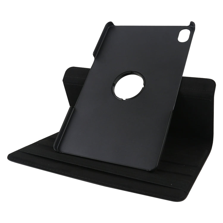 For Lenovo Tab P11 / Tab P11 5G Litchi Texture Horizontal Flip 360 Degrees Rotation Leather Case with Holder(Black) by buy2fix