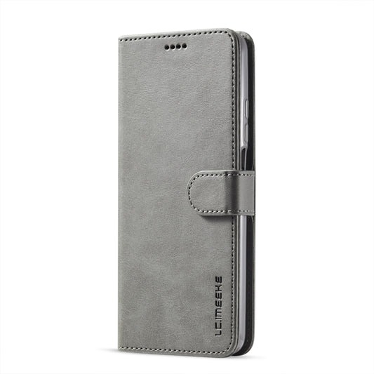 For Xiaomi Redmi Note 10 / Note 10S LC.IMEEKE Calf Texture Horizontal Flip Leather Case with Holder & Card Slots & Wallet(Grey) by LC.IMEEKE