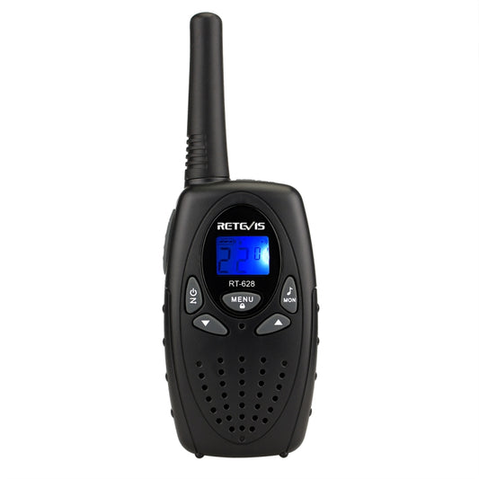 1 Pair RETEVIS RT628 0.5W US Frequency 462.550-467.7125MHz 22CHS Handheld Children Walkie Talkie(Black) by RETEVIS