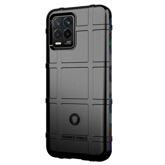 For OPPO Realme 8 Full Coverage Shockproof TPU Case(Black) by buy2fix