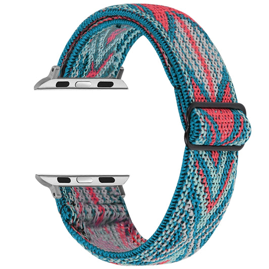 Elastic Watch Band For Apple Watch Series 7 41mm / 6 & SE & 5 & 4 40mm / 3 & 2 & 1 38mm(01) by buy2fix