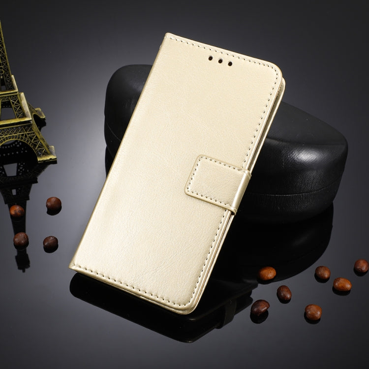 For Motorola Edge S / Moto G100 Retro Crazy Horse Texture Horizontal Flip Leather Case with Holder & Card Slots & Lanyard(Gold) by buy2fix