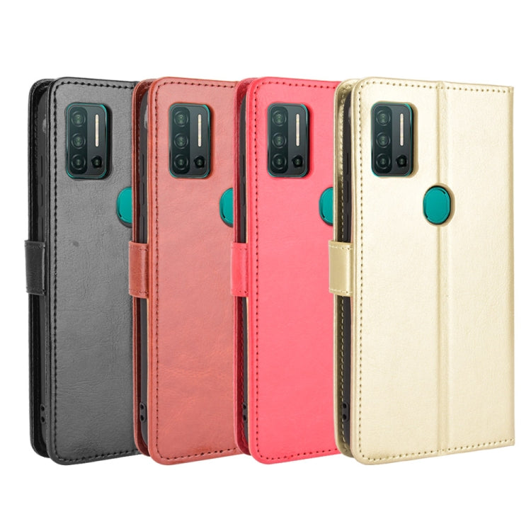 For Ulefone Note 11P Retro Crazy Horse Texture Horizontal Flip Leather Case with Holder & Card Slots & Photo Frame(Gold) by buy2fix