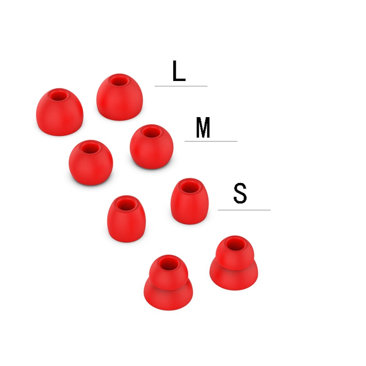 4 Pairs Wireless Earphone Replaceable Silicone Ear Cap Earplugs for Huawei FreeBuds 4i / FreeLace Pro / Active Noise Canceling Earphones 3(Yellow) by buy2fix