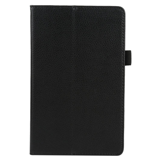 For Lenovo Tab M7 Litchi Texture Solid Color Horizontal Flip Leather Case with Holder & Pen Slot(Black) by buy2fix