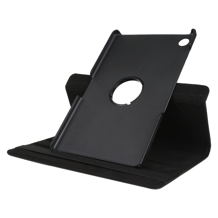 For Lenovo M10 HD Litchi Texture Solid Color Horizontal Flip Leather Case with Holder & Pen Slot(Black) by buy2fix