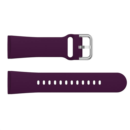 For Fitbit Versa 3 Silicone Watch Band(Purple) by buy2fix