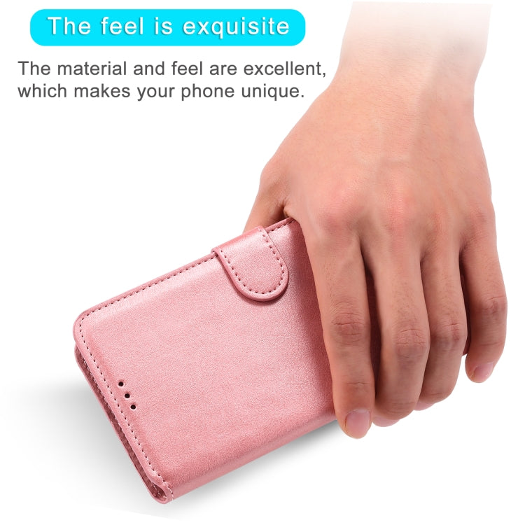For OPPO Find X3 Pro Classic Calf Texture PU + TPU Horizontal Flip Leather Case with Holder & Card Slots & Wallet(Rose Gold) by buy2fix