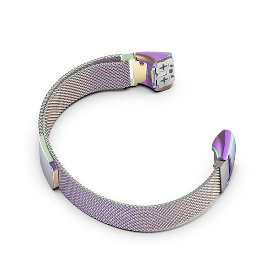 For Samsung Galaxy Fit SM-R370 Milanese Watch Band(Colorful) by buy2fix
