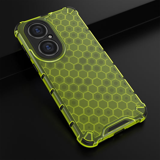 For Huawei P50 Pro Shockproof Honeycomb PC + TPU Protective Case(Green) by buy2fix