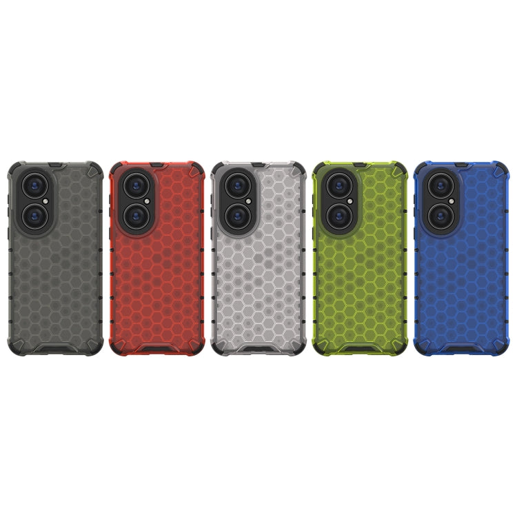 For Huawei P50 Pro Shockproof Honeycomb PC + TPU Protective Case(Blue) by buy2fix