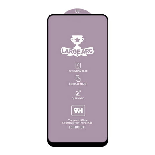 For Samsung Galaxy A11 9H HD Large Arc High Alumina Full Screen Tempered Glass Film by buy2fix