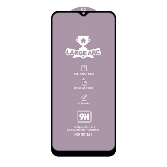 For Samsung Galaxy A02s 25 PCS 9H HD Large Arc High Alumina Full Screen Tempered Glass Film by buy2fix