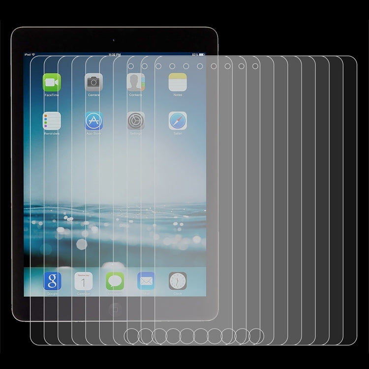 25 PCS 9H 2.5D Explosion-proof Tempered Glass Film For iPad 9.7 2018 / 2017 / Pro 9.7 / Air 2 / Air by buy2fix