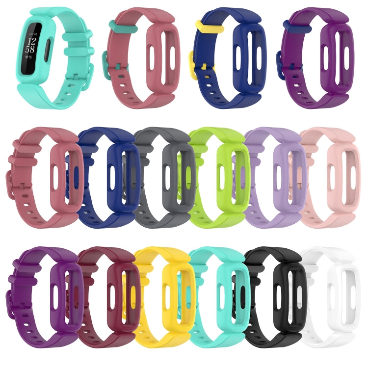 For Fitbit Inspire 2 Silicone Watch Band(Light Purple) by buy2fix