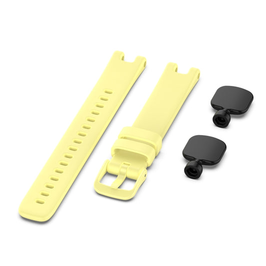 For Garmin Lily Silicone Watch Band with Dismantling Tools(Yellow) by buy2fix