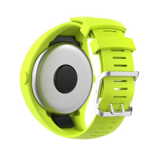 For POLAR M200 Texture Silicone Watch Band, One Size(Green) by buy2fix