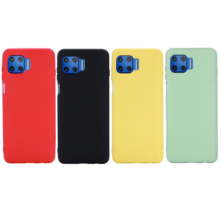 For Motorola Moto G 5G Plus Solid Color Liquid Silicone Dropproof Full Coverage Protective Case(Green) by buy2fix