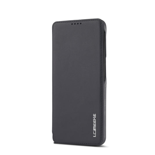 For Samsung Galaxy S21 FE LC.IMEEKE Hon Ancient Series Horizontal Flip Leather Case with Holder & Card Slot(Black) by LC.IMEEKE