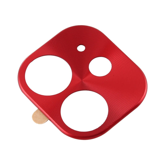 For iPhone 11 Rear Camera Lens Protective Lens Film Cardboard Style(Red) by buy2fix