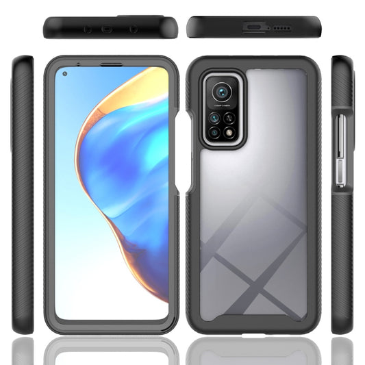 For Xiaomi Mi 10T Pro 5G Starry Sky Full Body Hybrid Shockproof Phone Case(Black) by buy2fix