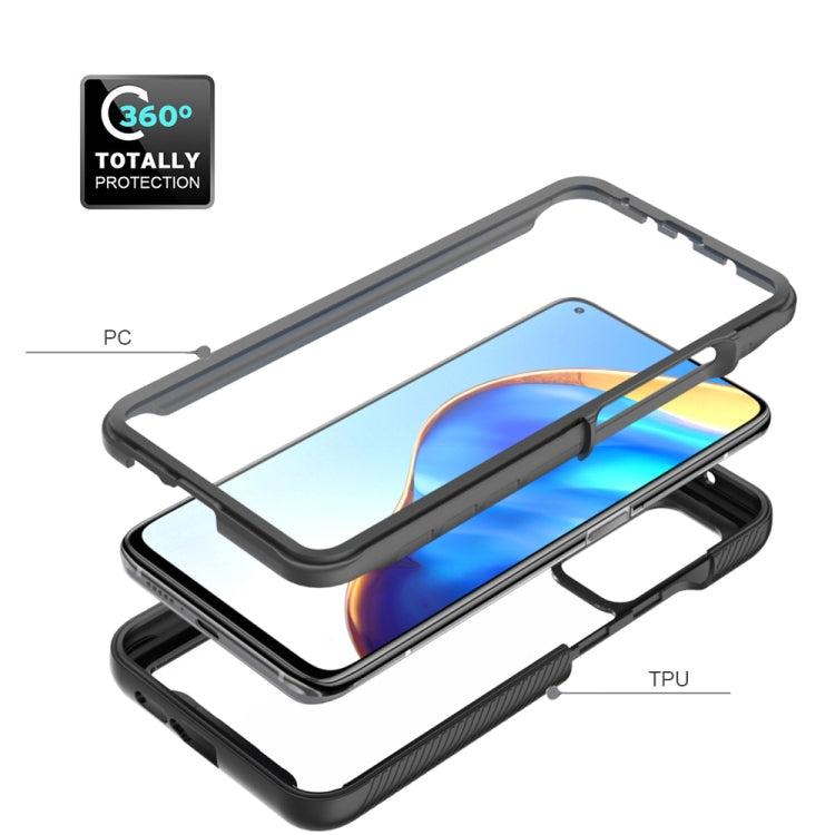 For Xiaomi Mi 10T Pro 5G Starry Sky Full Body Hybrid Shockproof Phone Case(Black) by buy2fix