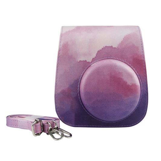 Painted Series Camera Bag with Shoulder Strap for Fujifilm Instax mini 11(Fantasy Cloud) by buy2fix