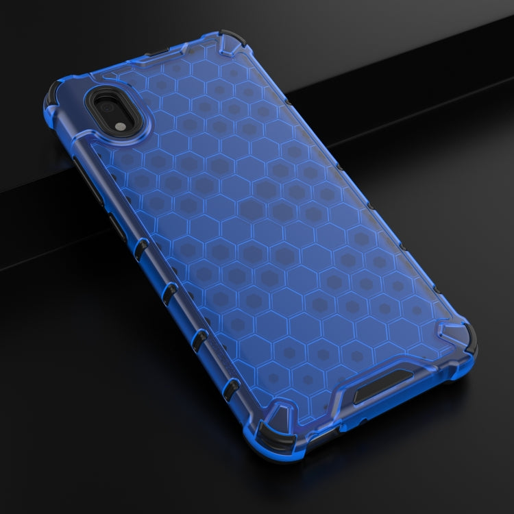 For Alcatel 1B (2020) Shockproof Honeycomb PC + TPU Case(Blue) by buy2fix