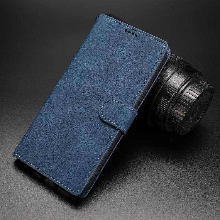 For Xiaomi Redmi Note 10 Pro Fantasy Classic Skin-feel Calfskin Texture Magnetic Buckle Horizontal Flip PU Leather Case with Holder & Card Slot & Wallet(Blue) by buy2fix