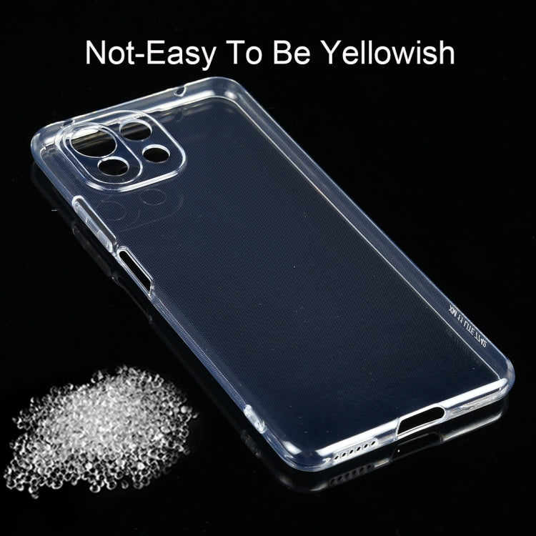 For Xiaomi Mi 11 Lite 0.75mm Ultra-thin Transparent TPU Soft Protective Case by buy2fix