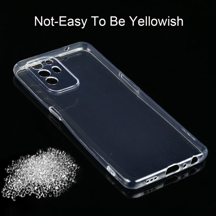 For OPPO Reno5 Z 0.75mm Ultra-thin Transparent TPU Soft Protective Case by buy2fix