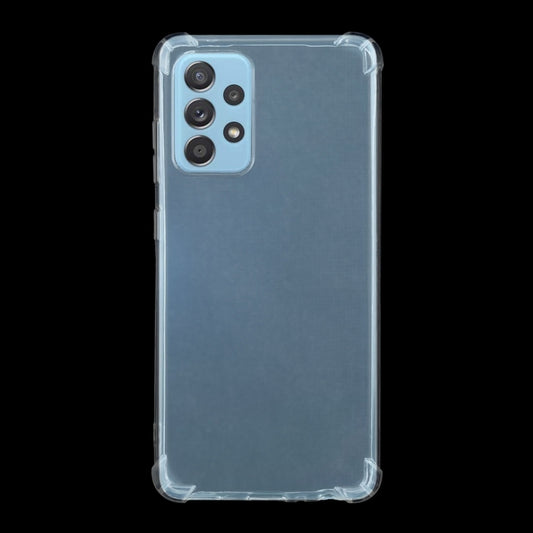 For Samsung Galaxy A52 5G / 4G Four-Corner Shockproof Ultra-thin TPU Case(Transparent) by buy2fix
