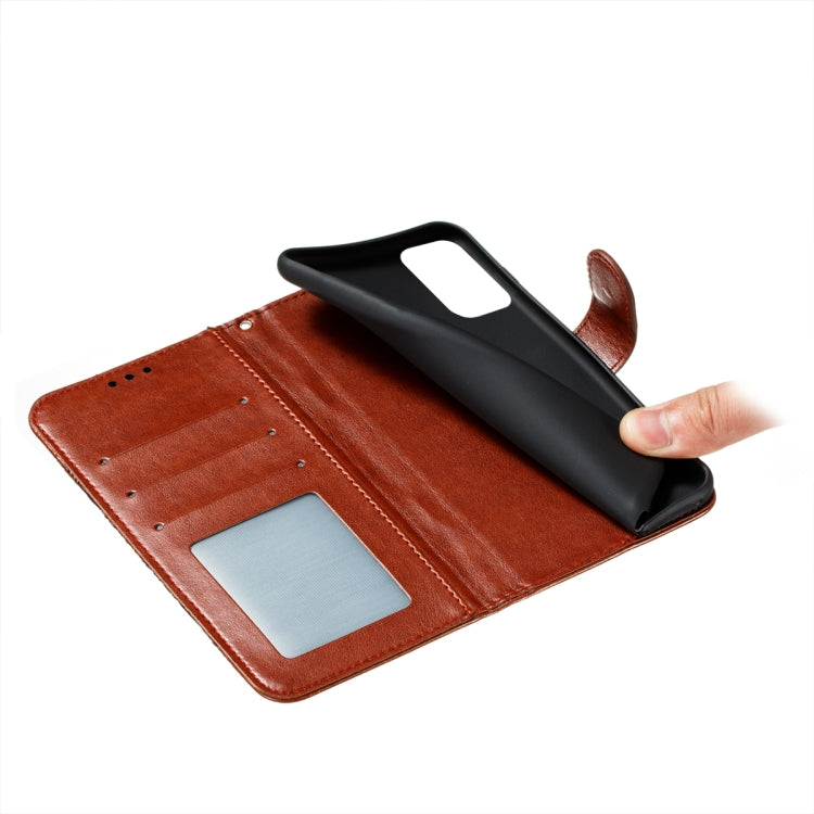 For OPPO Reno5 5G / Find X3 Lite Mandala Embossing Pattern Horizontal Flip PU Leather Case with Holder & Card Slots & Wallet & Lanyard(Brown) by buy2fix