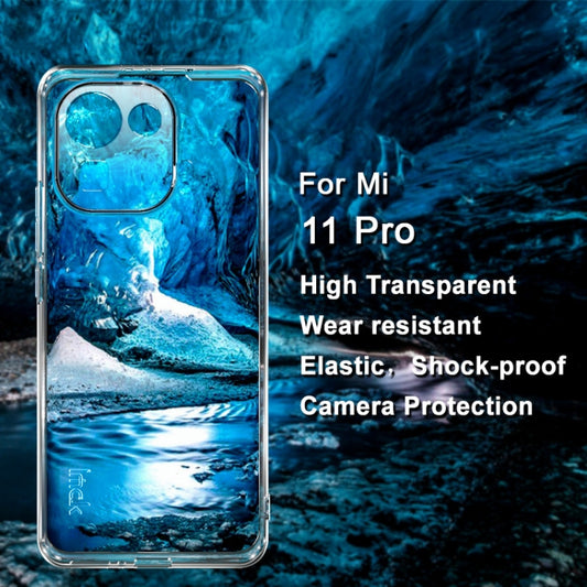 For Xiaomi Mi 11 Pro IMAK UX-5 Series Transparent Shockproof TPU Protective Case by imak