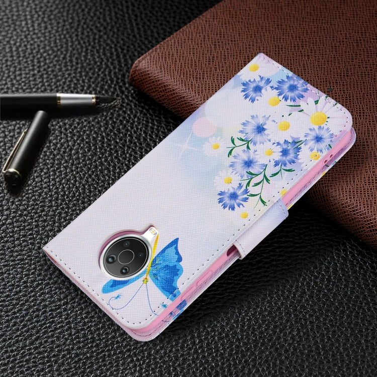 For Nokia G20 / G10 Colored Drawing Pattern Horizontal Flip Leather Case with Holder & Card Slots & Wallet(Butterfly Love) by buy2fix