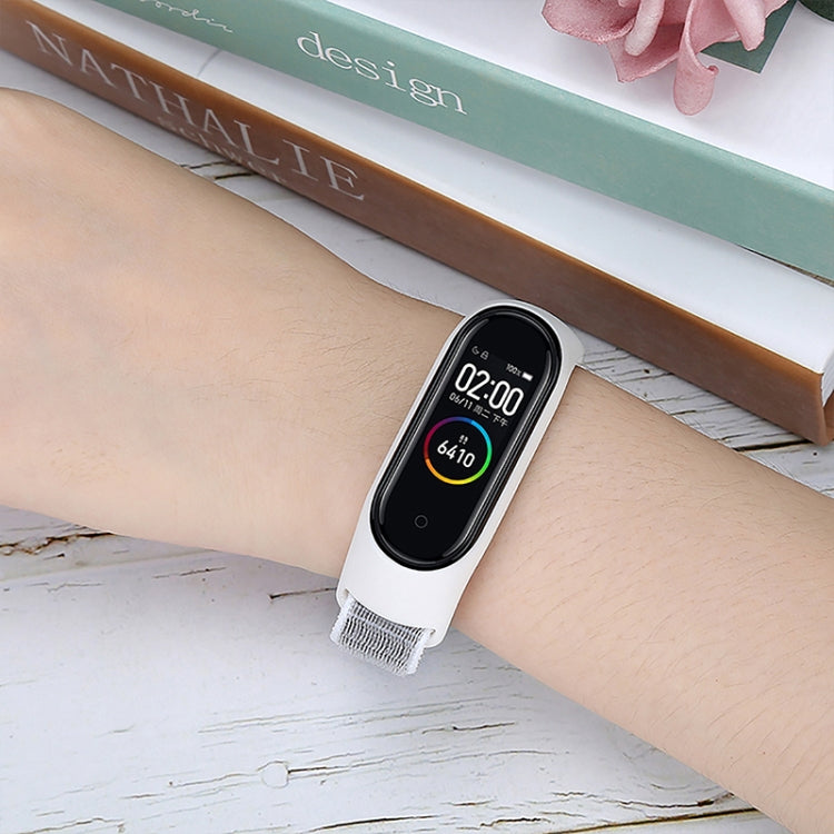For Xiaomi Mi Band 6 Nylon Weave Watch Bands(China Red) by buy2fix