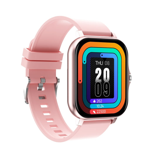 GT20 1.69 inch TFT Screen IP67 Waterproof Smart Watch, Support Music Control / Bluetooth Call / Heart Rate Monitoring / Blood Pressure Monitoring, Style:Silicone Strap(Pink) by buy2fix