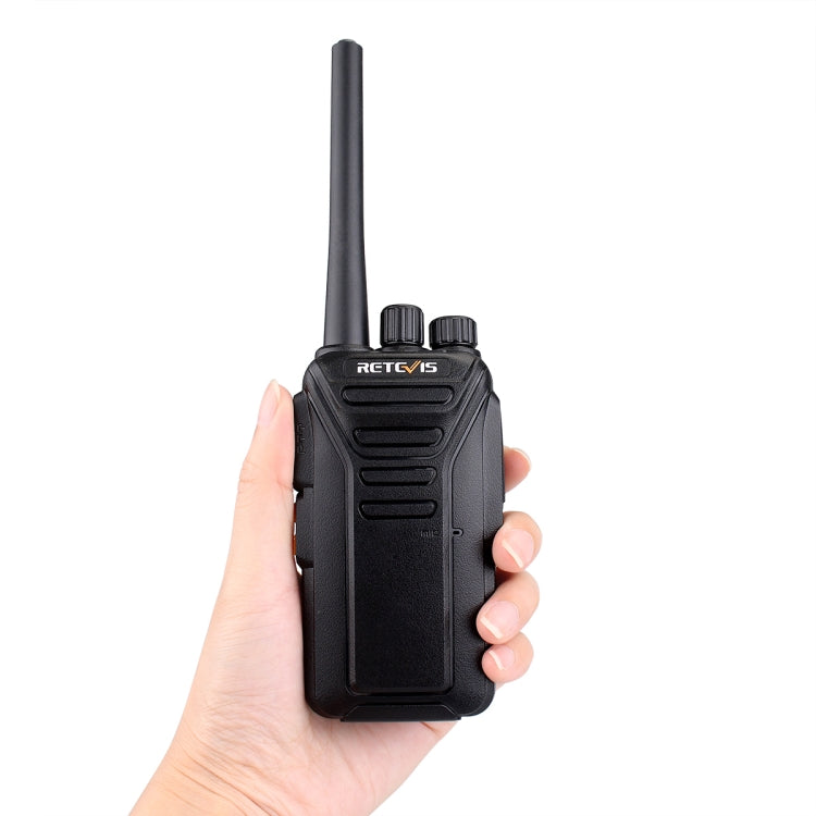 RETEVIS RT27 0.5W EU Frequency 446MHz 16CHS FRS Two Way Radio Handheld Walkie Talkie, EU Plug(Black) by RETEVIS