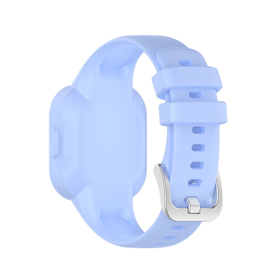 For Garmin Vivofit JR3 Silicone Pure Color Watch Band(Cornflower Blue) by buy2fix