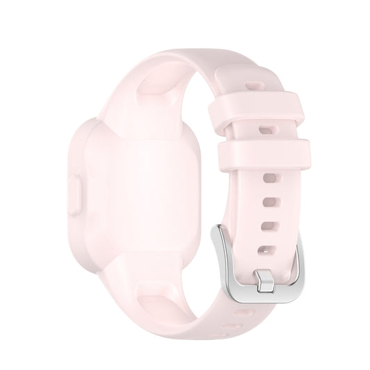 For Garmin Vivofit JR3 Silicone Pure Color Watch Band(Pink) by buy2fix